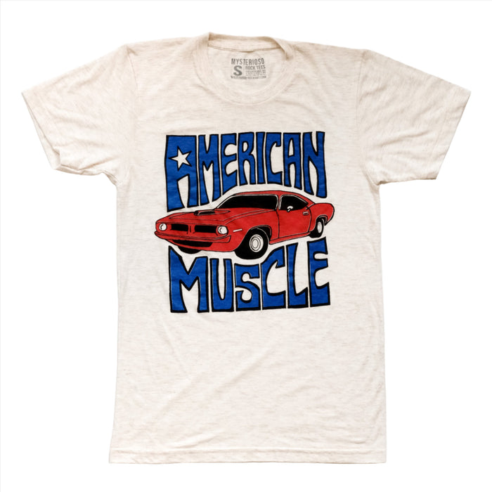 American Muscle Rock Tee - Mysterioso Rock Art