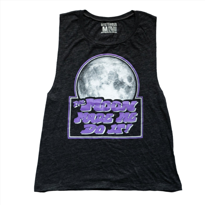 Women's The Moon Made Me Do It Tank - Mysterioso Rock Art