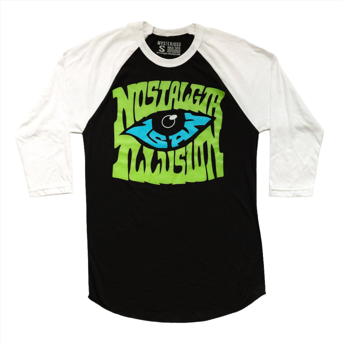 Nostalgia Is An Illusion Rock Raglan - Mysterioso Rock Art