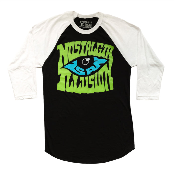 Nostalgia Is An Illusion Rock Raglan - Mysterioso Rock Art