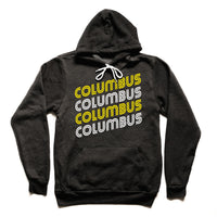 Retro Columbus Rock Hoody - Mysterioso Rock Art