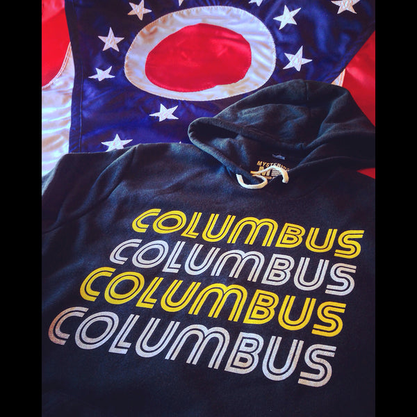 Retro Columbus Rock Hoody - Mysterioso Rock Art