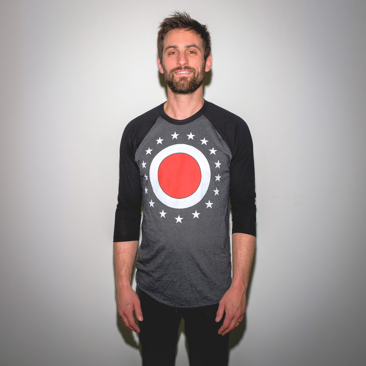 The Union "O" Raglan T-Shirt - Mysterioso Rock Art