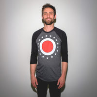 The Union "O" Raglan T-Shirt - Mysterioso Rock Art