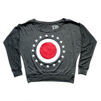 Women's The Union "O" Raglan - Mysterioso Rock Art