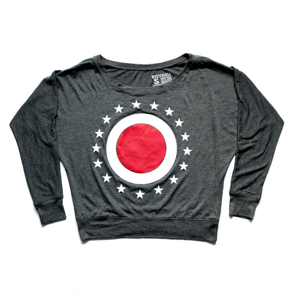 Women's The Union "O" Raglan - Mysterioso Rock Art