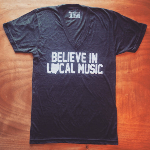 Believe In Local Music Raglan