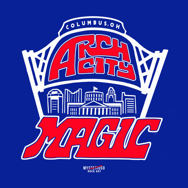 Arch City Magic Rock Tee - Mysterioso Rock Art