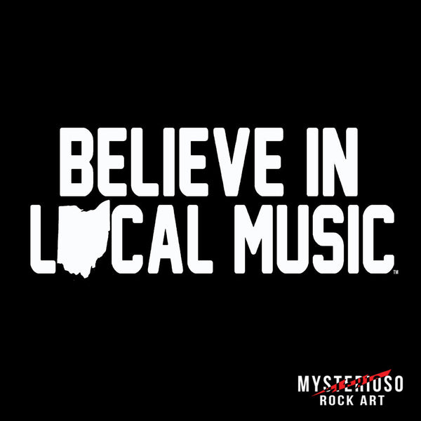 Women's Believe In Local Music Tank - Mysterioso Rock Art