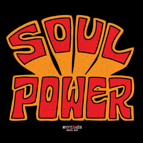 Soul Power Rock Tee - Mysterioso Rock Art