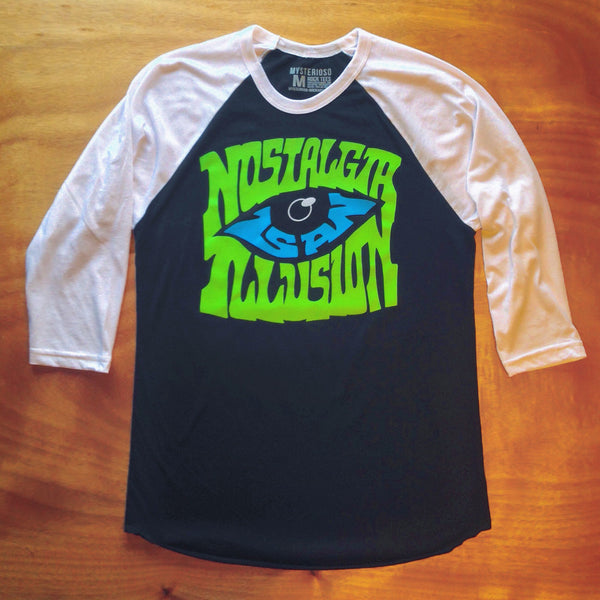 Nostalgia Is An Illusion Rock Raglan - Mysterioso Rock Art