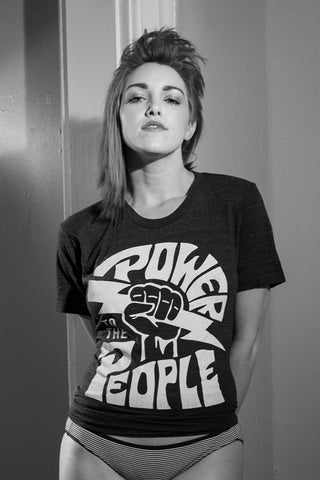 Power To The People Rock Tee