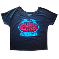 Women's Wake The Funk Up, America - Mysterioso Rock Art