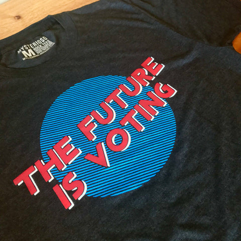 The Future Is Voting Rock Tee