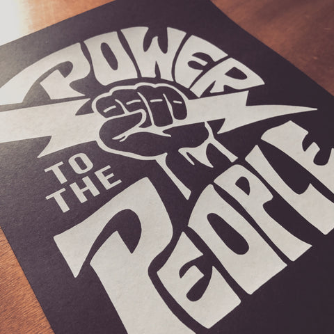 Power To The People Poster